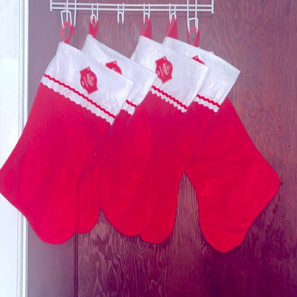 5Pcs Holiday Time Stockings